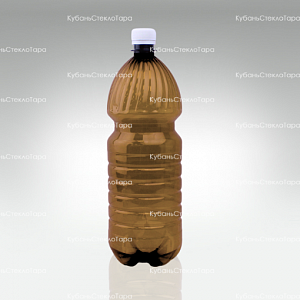 Бутылка ПЭТ 1,5 коричневая с колпачком (28) оптом и по оптовым ценам в Самаре