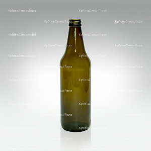 Бутылка 0,500 Варшава кронен оливковая стекло оптом и по оптовым ценам в Самаре