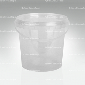 Ведро 2,4 л прозр (МП) пластик оптом и по оптовым ценам в Самаре