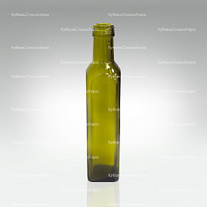 Бутылка 0,250  (31,5)"MARASCA" оливковая стекло оптом и по оптовым ценам в Самаре