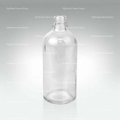 Флакон для капель 0,100 л (18) прозрачное стекло оптом и по оптовым ценам в Самаре
