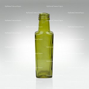 Бутылка 0,100  Гранит ВИНТ (28) Оливковая стекло оптом и по оптовым ценам в Самаре