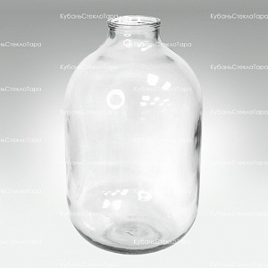 Бутыль 15,0 л (110) прозрачный стеклянный с крышкой оптом и по оптовым ценам в Самаре