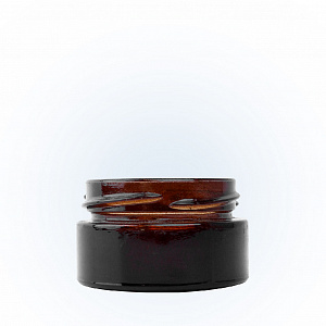 Стеклобанка 0,050 ТВИСТ (58) коричневая банка стеклянная КСТ оптом и по оптовым ценам в Самаре