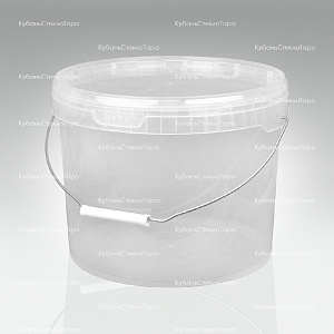 Ведро 11,0 л прозрачное пластик с метал.ручкой оптом и по оптовым ценам в Самаре