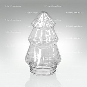 Новогодняя упаковка "Елочка" 0,700 пластиковая оптом и по оптовым ценам в Самаре