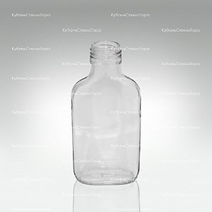 Бутылка 0,100 "Пляшка" стекло оптом и по оптовым ценам в Самаре