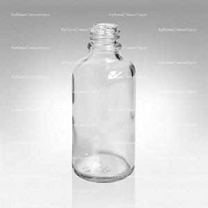 Флакон для капель 0,050 л (18) прозрачное стекло оптом и по оптовым ценам в Самаре