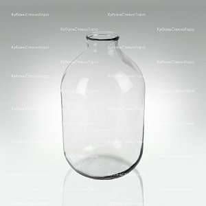 Бутыль СКО 10л (прозрачный) стеклянный оптом и по оптовым ценам в Самаре