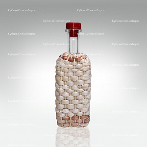 Бутылка 0,500 л. «Хуторок» (Оплетенная) стекло оптом и по оптовым ценам в Самаре