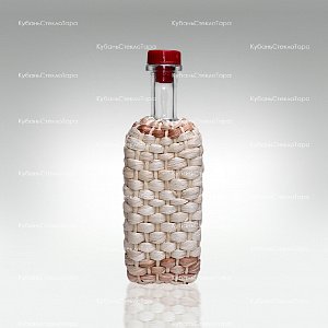 Бутылка 0,500 л. «Хуторок» (Оплетенная) стекло оптом и по оптовым ценам в Самаре