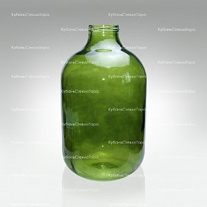 Бутыль 10 ТВИСТ (100) (зеленый) стеклянный оптом и по оптовым ценам в Самаре