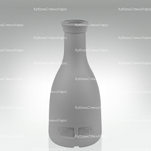 Бутылка 0,200-BELL (19*21) стекло серая матовая оптом и по оптовым ценам в Самаре